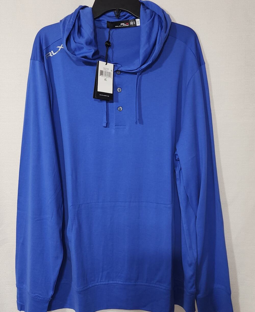 RLX Ralph Lauren Golf lightweight Hoodie Men's XL NWT